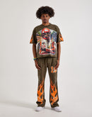 BKYS Waves Flame Pants