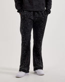 BKYS Rhinestone Stacked Track Pants