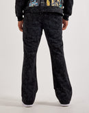 BKYS Washed Fleece Flare Pants