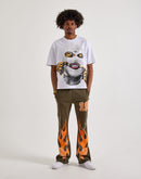 BKYS Reversed Face Crop Short Sleeve Tee