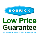 Bobrick B-540 Surface-Mounted Toilet Tissue Dispenser & Utility Shelf