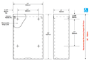 Sustainable Supply, SSTC, 9 Stainless Steel Public Restroom Trash Can