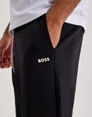 Boss Embossed Logo Fleece Sweatpants