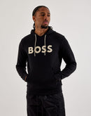 Boss Soody Embossed Fleece Hoodie