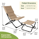 Abba Patio Folding Beach Chairs