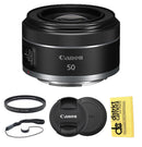 Canon RF 50mm f1.8 STM Lens with Basic Bundle