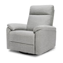 Suzy Electronic Swivel Recliner - Frost Grey