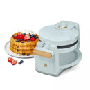 Beautiful Rotating Belgian Waffle Maker - Cornflower Blue