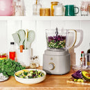 10-Cup Food Processor with Accessories, Porcini Taupe by Drew Barrymore - Porcini Taupe