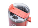 40 oz Stainless Steel H2.0 Flowstate Quencher Tumbler Pucker Peach