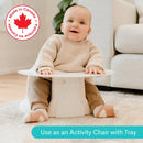 Baby Floor & Booster Seat with Tray - Coconut