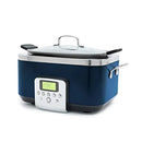 Programmable 6QT Electric Slow Cooker - Oxford Blue