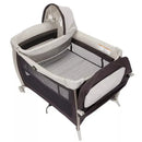 Safety 1st Play-and-Stay Play Yard, Easy fold, Full-Size Play Yard with Removable Full Bassinet, Dunes Edge