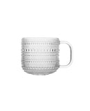 Clear Coffee Cups - 12 oz, Set of 6