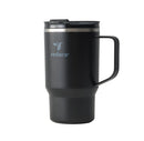 Insulated Stainless Steel Travel Mug - Black