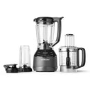64oz Triple Prep System Blender and Food Processor - Gray