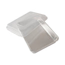 9"x13" Aluminum Pan with Lid Silver