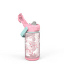 Fanciful Unicorn Flower Power Straw Bottle - 16oz