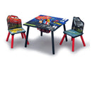 Disney Pixar Cars Kids' Table and Chair Set with Storage