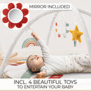 Baby Play Gym & Tummy Time Mat - Soft Cotton