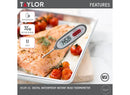 Compact Instant-Read Pen Style Digital Kitchen Meat Thermometer: Stainless Steel, Digital Display, -40 to 450°F