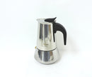 Stainless Steel Espresso Coffee Maker - 4 Cups