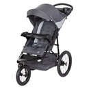 Expedition Zero Flat Stroller Jogger with LED Safety Lights - Dash Gray