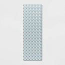 Medallion Comfort Runner Mat - Blue