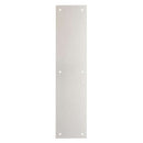 Brinks 15 in. L Satin Aluminum Push Plate