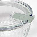 4-Cup Round Glass Food Storage Container