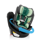 Revolve360 Slim 2-in-1 Rotational Car Seat with SensorSafe - Peridot Green