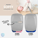 Softy Changing Pad with belt - Grey