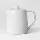 Porcelain Tea Pot White - 50oz Capacity