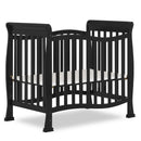 Piper 4-in-1 Convertible Mini Crib - Black