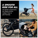 Jogging Stroller Crossover - Ambition Black