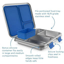 Kids Stainless Steel Lunch Box - Blue