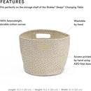 Sleepi Changing Table Shelf Basket by Pehr - Hazel