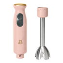 Beautiful by Drew Barrymore 2-Speed Immersion Blender with Chopper & Measuring Cup- Rose