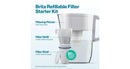 Refillable Water Filter Starter Kit - 3 Pack