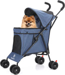 Travel Portable Dog Stroller - Navy