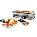 8-Person Raclette Party Grill - Black
