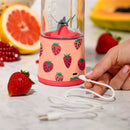 Portable To-Go Blender - Strawberry Pattern