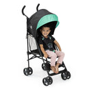 Smooth Stroll Convenience Stroller - Black