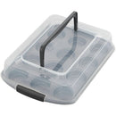 12-Cup Cupcake Pan with Lid