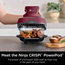 3-in-1 Portable Air Fryer - Red