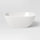 12pc New Porcelain Square Coupe Dinnerware Set - Threshold™