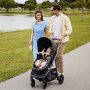 OnBoard Slide 6-in-1 Travel System with Safety Slide Base - Gray
