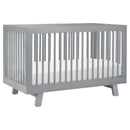 Hudson 3-in-1 Convertible Crib with Toddler Rail - Gray