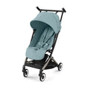 Libelle 2 Stroller - Taupe Frame with Stormy Blue Seat