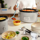 6-quart Programmable Slow Cooker with Additional 2-quart Slow Cooker Set